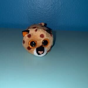 Ty Teeny Tys Kenny Lynx Plush Stackable Wild Cat Woodland Decor Toy
